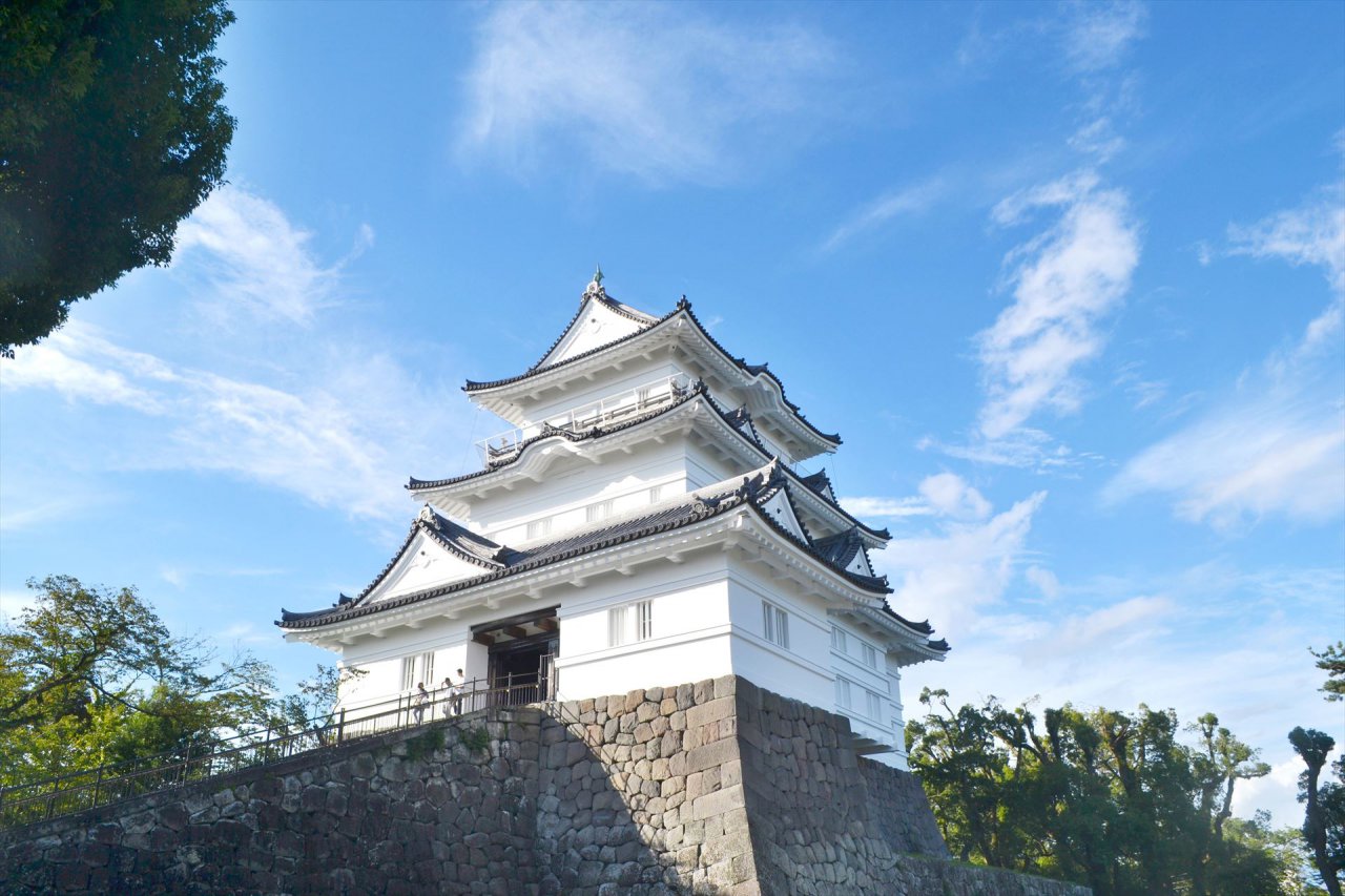 小田原のランドマーク「小田原城」 [小田原のランドマーク] - 伊能図で